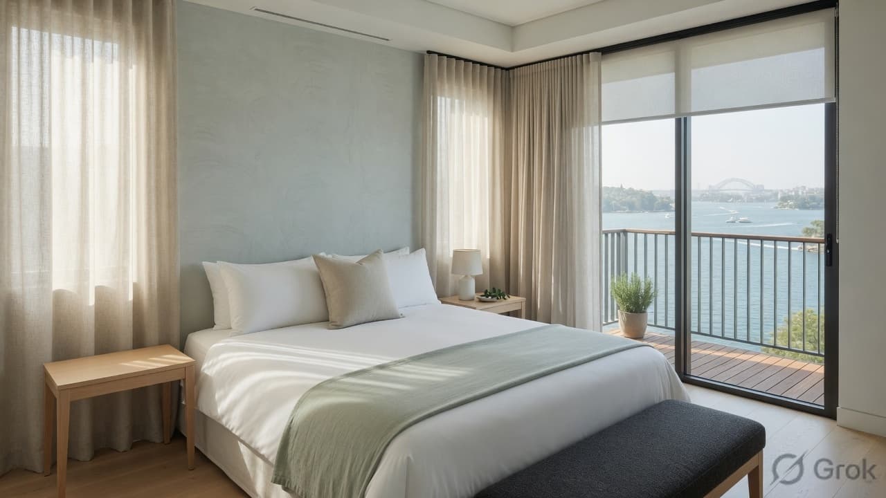 A short-stay apartment ready for the next guest